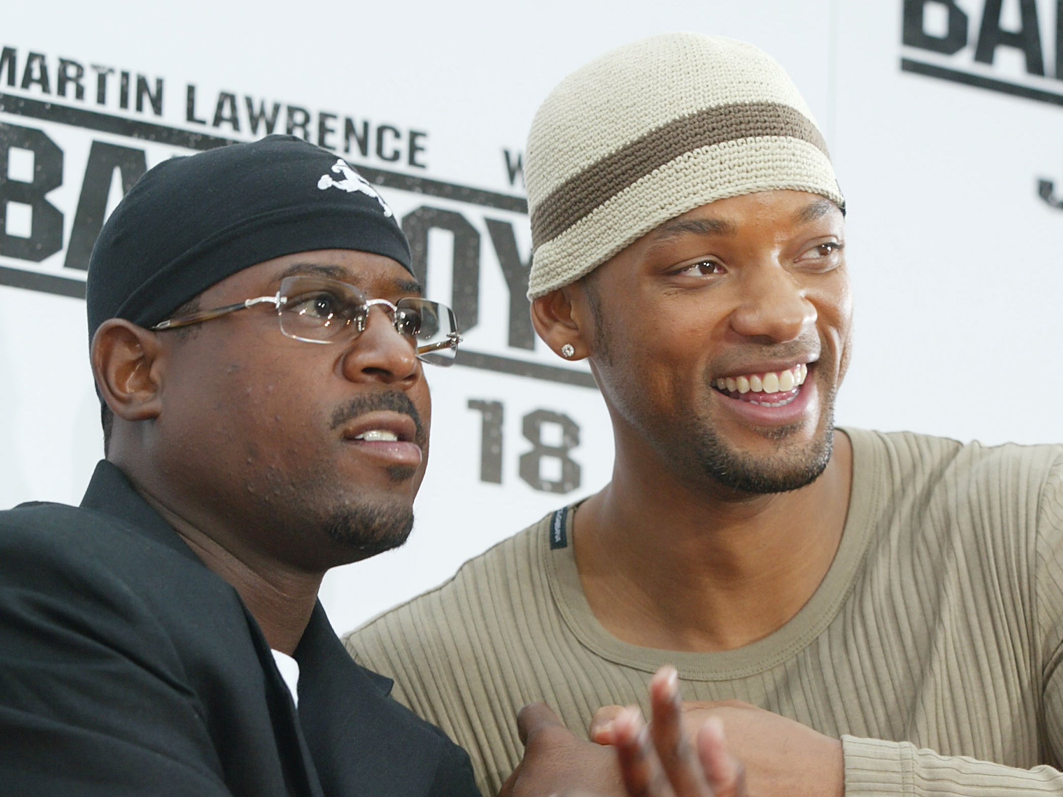 Lawrence and Smith at the ‘Bad Boys II’ premiere in 2003