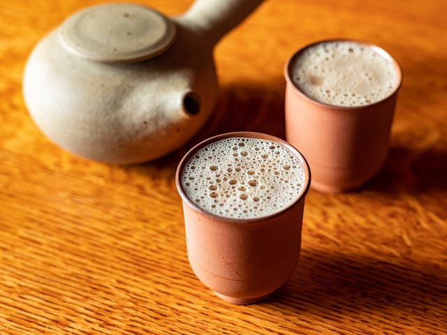 <p>BiBi’s homemade Chai </p>