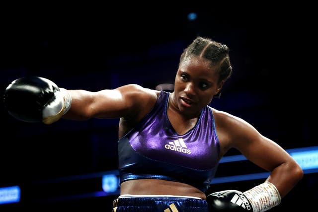 <p>Unbeaten British lightweight Caroline Dubois</p>