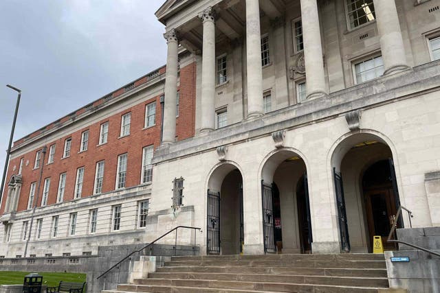 The inquest was being held at Chesterfield Coroner’s Court at Chesterfield Town Hall (Callum Parke/PA)