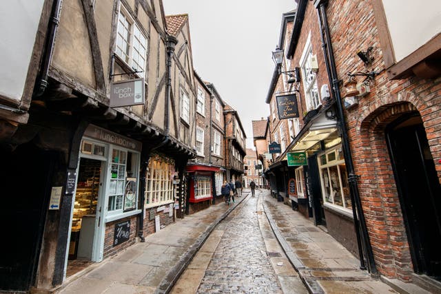 The Shambles in York (Danny Lawson/PA)