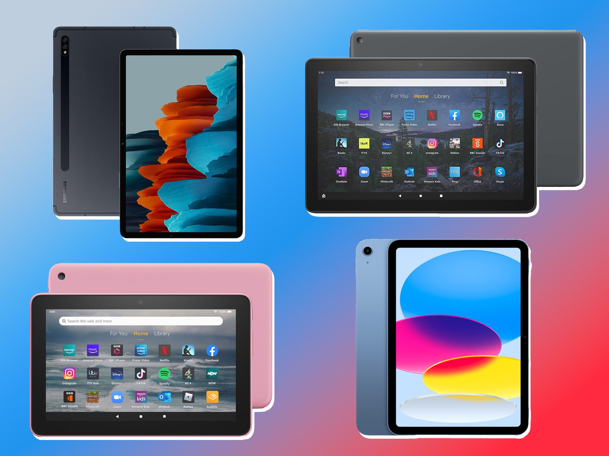 12 best tablets for 2023 tried and tested, from Apple iPad models to Samsung Galaxy