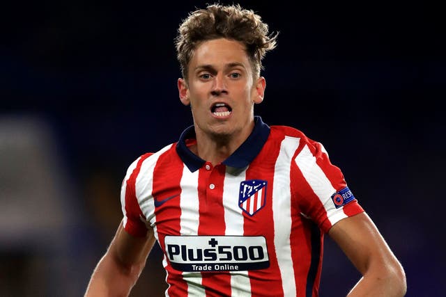 Marcos Llorente struck for Atletico (Adam Davy/PA)