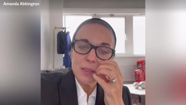 <p>Strictly’s Amanda Abbington slams rumours of rift with partner Giovanni Pernice in defiant video message.</p>