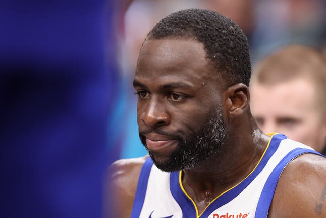 <p>Draymond Green #23 of the Golden State Warriors reacts after being ejected for a flagrant foul</p>