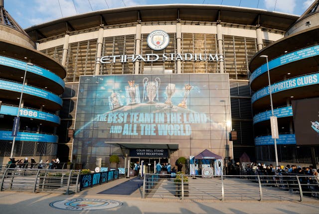 <p>The Etihad Stadium is sponsored by the UAE airline </p>