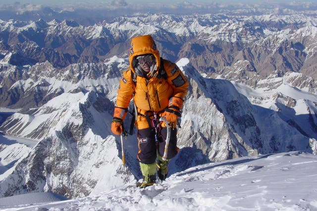 Edurne Pasaban from Spain is one of the women featured in BBC Sounds four-part podcast Amazing Sport Stories: Chasing Mountains (Edurne Pasaban/PA)