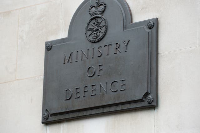 The Ministry of Defence has been the target of a data breach (Kirsty O’Connor/PA)