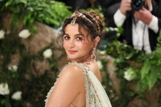 <p>Alia Bhatt attends the 2024 Met Gala</p>