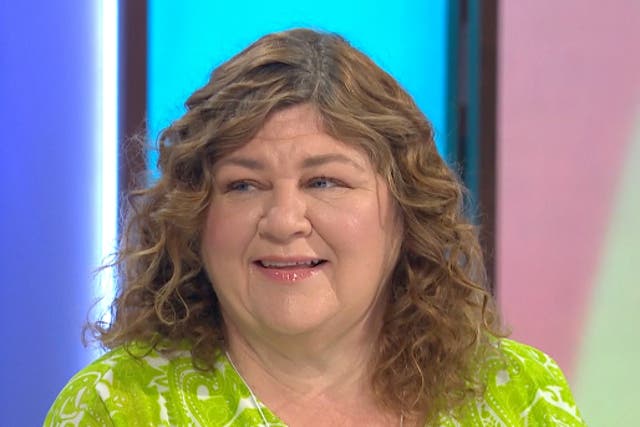 <p>Cheryl Fergison on Loose Women</p>