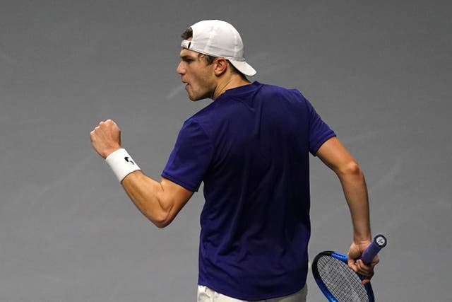 Jack Draper (pictured) set up a second-round clash with defending champion Daniil Medvedev at the Italian Open (Martin Rickett/PA)