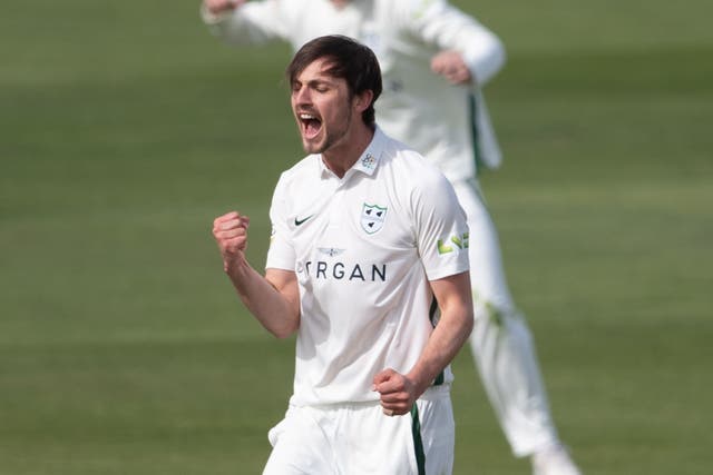 Warwickshire’s Ed Barnard was unbeaten on 96 at stumps (Nick Potts/PA)