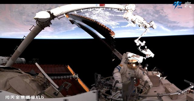 <p>Shenzhou 18 crew accomplished their first spacewalk on 28 May</p>