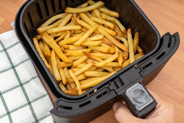 <p>Golden and crispy French fries made to perfection in the air fryer</p>