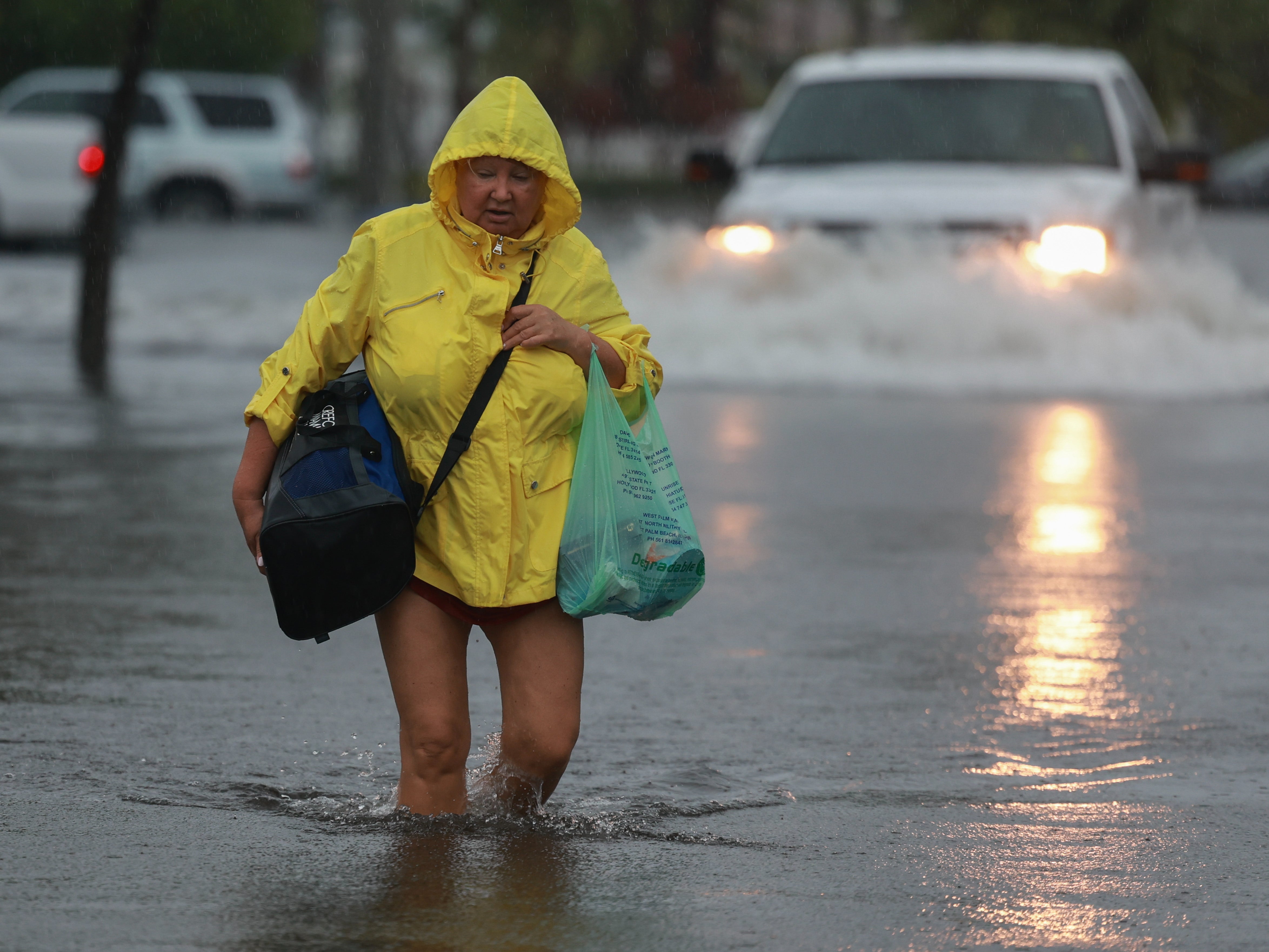 Torrential rains have been swamping parts of South Florida this week