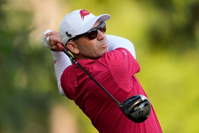 Sergio Garcia carded a bogey-free 69 on his 25th consecutive appearance in the US Open (George Walker IV/AP)