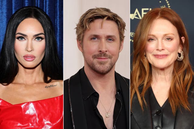<p>Megan Fox, Ryan Gosling and Julianne Moore have all been let go from high-profile roles </p>