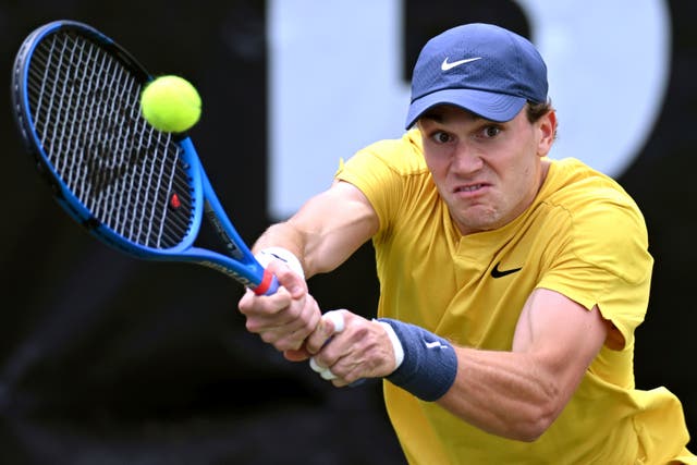 Jack Draper is through to the final of the Stuttgart Open (Marian Murat/AP)