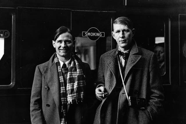 <p>Christopher Isherwood and WH Auden</p>