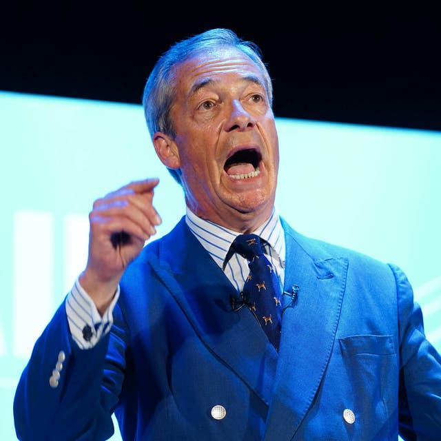 <p>Comments by Reform UK leader Nigel Farage are ‘worrying’ for Muslims, a community leader has said (Ian West/PA)</p>