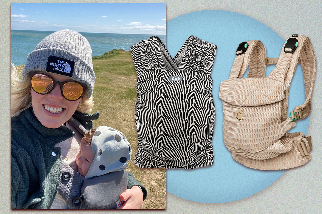 We tried stretchy slings for newborns as well as carriers for toddlers