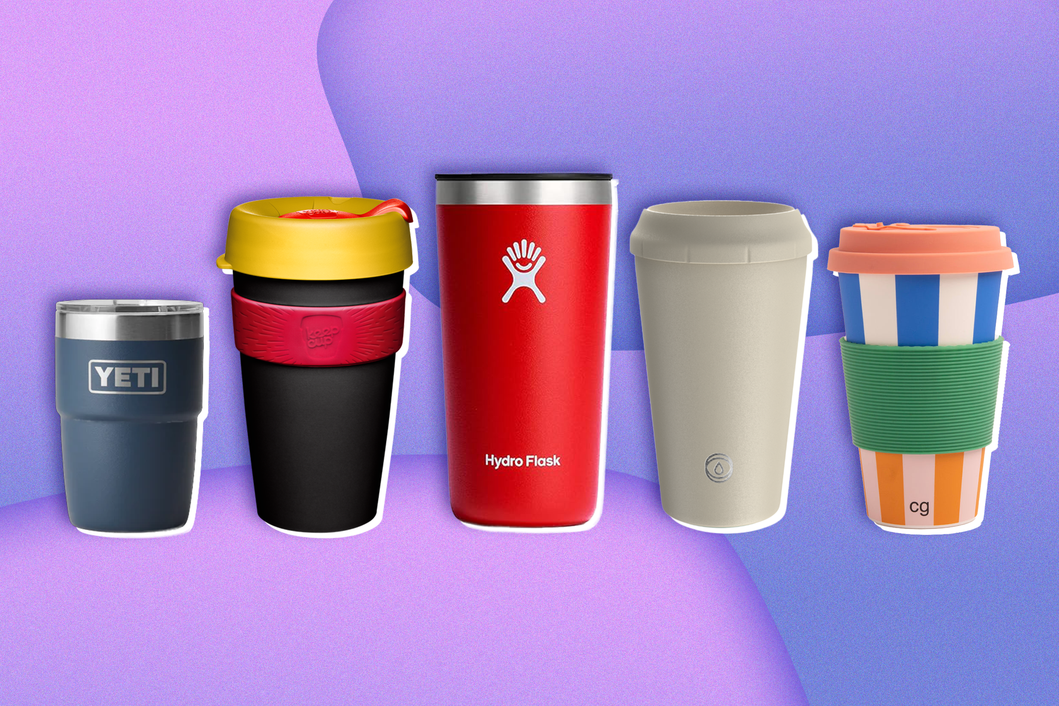 Recycling single-use cups isn’t straightforward, which is where reusable options come in