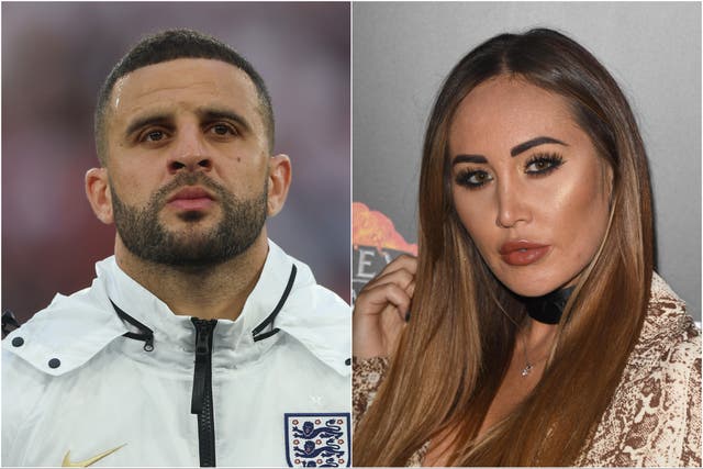 <p>Kyle Walker shares two children with ex Lauryn Goodman </p>