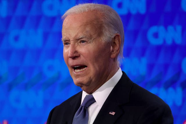 <p>Joe Biden has faced an onslaught of critism following the first of two TV debates ahead of the 2024 election </p>