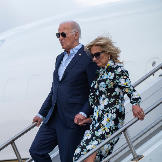 <p>Joe Biden – seen here with his ‘Flotus’, Dr Jill – will give a ‘make-or-break’ interview on US television </p>