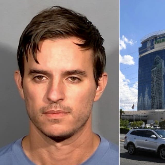 <p>Jason Kendall, 35, is accused of killing  Larissa Garcia inside a Palms casino hotel room in Las Vegas. Police say Kendall confessed and admitted to killing the escort after he ‘snapped’ </p>