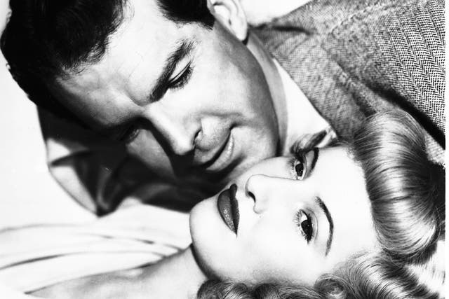 <p>Murder most foul: Fred MacMurray and Barbara Stanwyck in ‘Double Indemnity’</p>