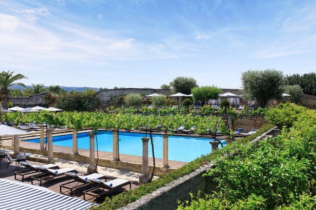 <p>Escape to the country: The pool at Masseria Torre Maizza</p>