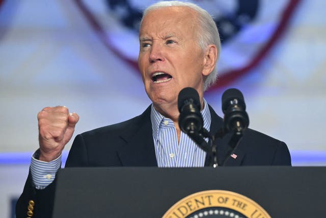 <p>Biden is desperately trying to turn the tide on an increasingly despondent Democrat camp  </p>