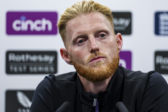 Captain Ben Stokes made England’s priority crystal clear on Wednesday (Steven Paston/PA)