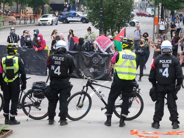 Israel-Palestinians-Campus Protests-Canada