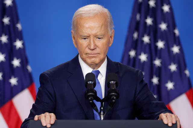 <p>Time to quit? President Biden has dismissed calls for him to stand aside, but doubts remain about whether he is up to the task </p>