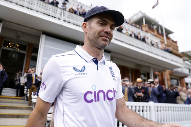 James Anderson had a Test career to remember (Steven Paston/PA)