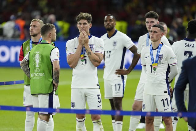 England fell at the final hurdle again (Nick Potts/PA)