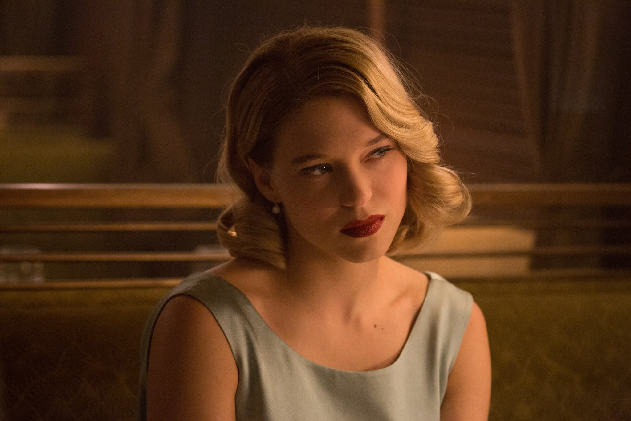 Lea Seydoux as Bond girl Madeleine Swann in 'Spectre'