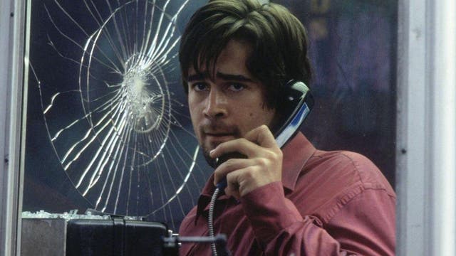 Colin Farrell in Joel Schumacher's 2002 neo-noir crime thriller, 'Phone Booth'