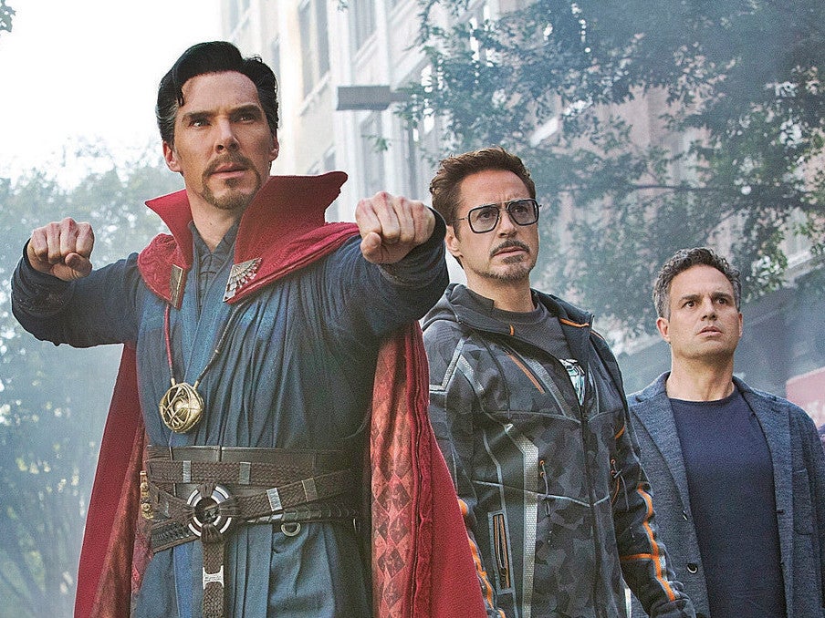 'No other studio is being that inclusive': Ruffalo alongside Benedict Cumberbatch, Robert Downey Jr and Benedict Wong in 'Avengers: Infinity War'