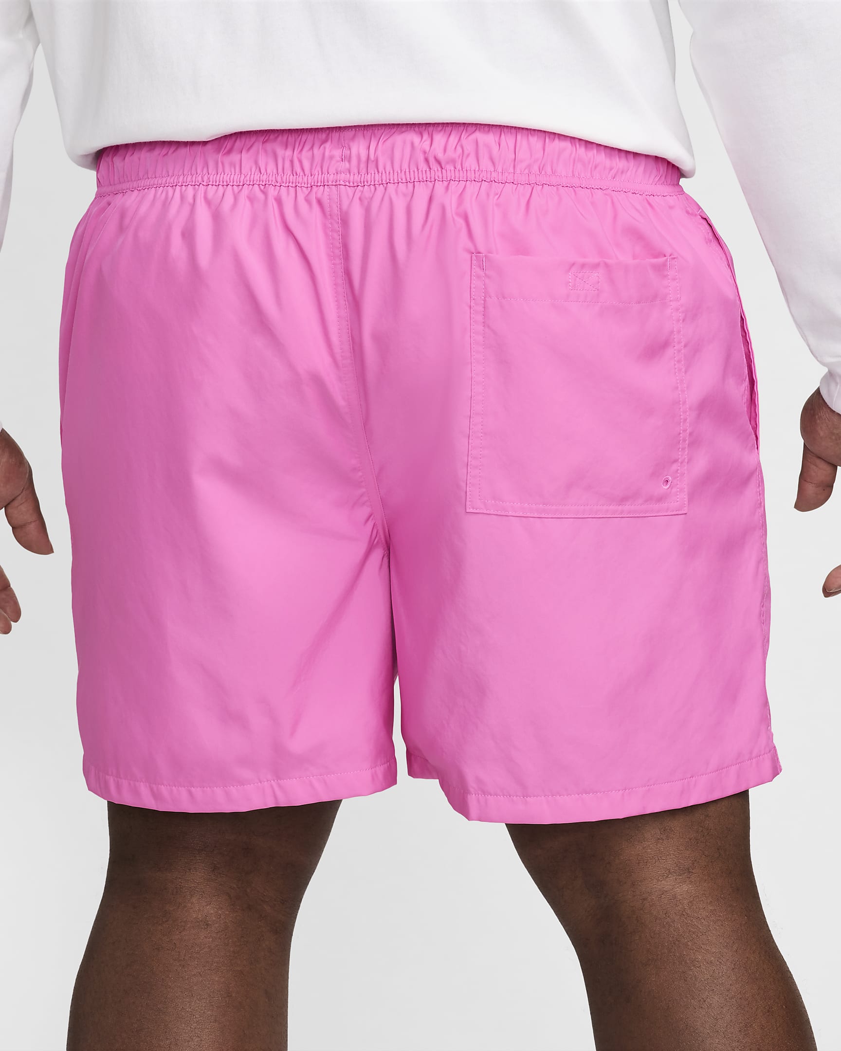 Nike Club Men's Woven Flow Shorts - Playful Pink/White