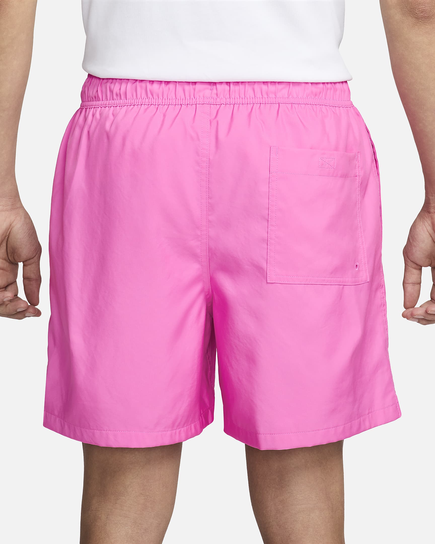 Nike Club Men's Woven Flow Shorts - Playful Pink/White