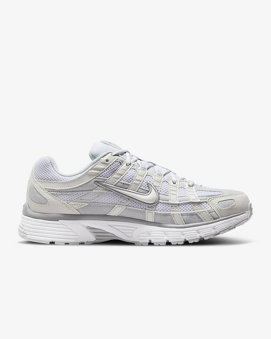 Nike P-6000 Schuh - Metallic Summit White/Pure Platinum/Wolf Grey/Weiß