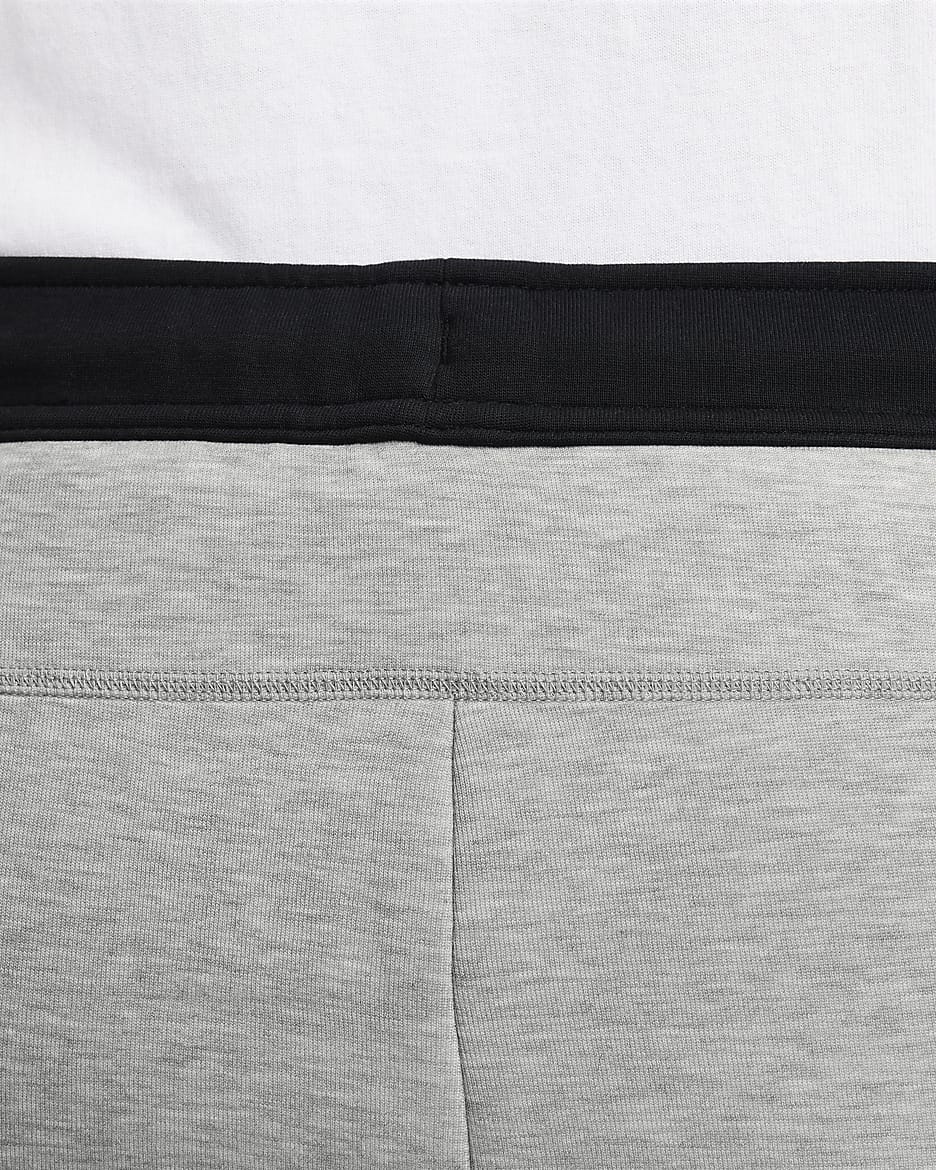 Pantalon de jogging Nike Sportswear Tech Fleece pour homme - Dark Grey Heather/Noir/Blanc