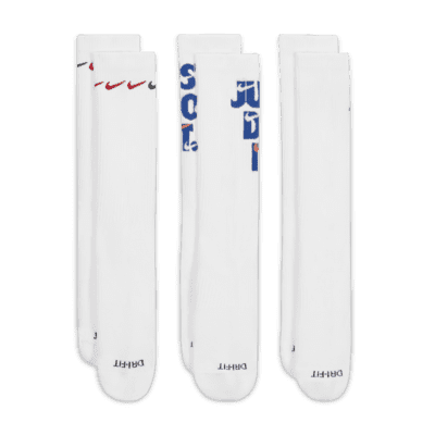 Nike Everyday Plus Cushioned Crew Socks (3 Pairs)