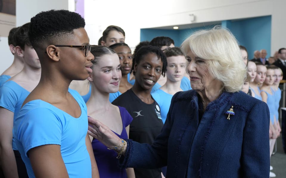 Camilla meets young ballet dancer set to star in Disney documentary