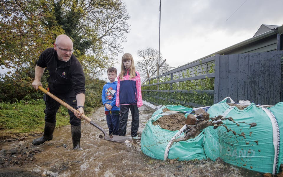 Support extended to businesses flooded during Storm Ciaran