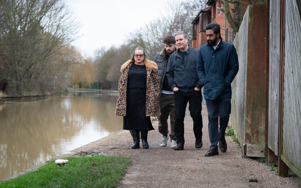 Starmer criticises Government’s response to flooding