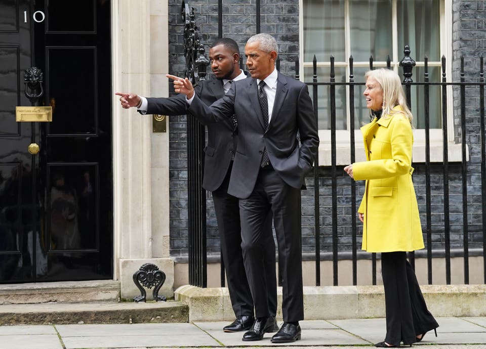 Barack Obama Downing Street